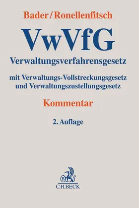 Bader / Ronellenfitsch |  Verwaltungsverfahrensgesetz | Buch |  Sack Fachmedien