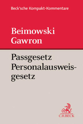 Beimowski / Gawron | Beimowski, J: PassG/PAuswG | Buch | 978-3-406-69643-5 | sack.de