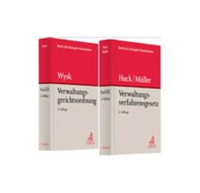 Wysk / Huck / Müller | Kombination Wysk, Verwaltungsgerichtordnung 2. Auflage und Huck, Verwaltungsverfahrensgesetz 2. Auflage | Buch | sack.de