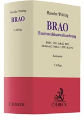 Henssler / Prütting | Bundesrechtsanwaltsordnung: BRAO | Buch | 978-3-406-69882-8 | sack.de