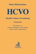 Holle / Hüttebräuker |  HCVO - Health-Claims-Verordnung | Buch |  Sack Fachmedien