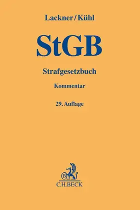 Lackner / Kühl  | Kühl, K: Strafgesetzbuch | Buch | 978-3-406-70029-3 | sack.de