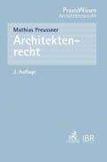 Preussner |  Architektenrecht | Buch |  Sack Fachmedien