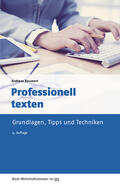 Baumert |  Professionell texten | Buch |  Sack Fachmedien