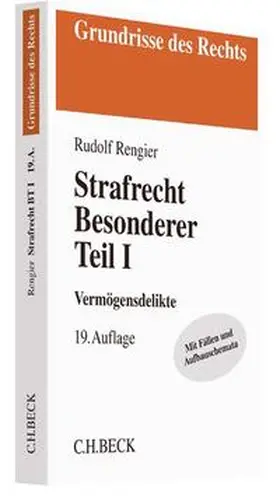 Rengier |  Strafrecht Besonderer Teil I | Buch |  Sack Fachmedien