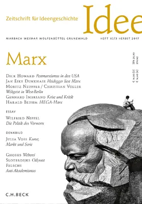 Asal / Breckman |  Zeitschrift für Ideengeschichte Heft XI/3 Herbst 2017 | eBook | Sack Fachmedien