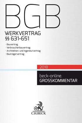 Gsell / Krüger / Lorenz | BGB Werkvertrag | Buch | 978-3-406-70741-4 | sack.de
