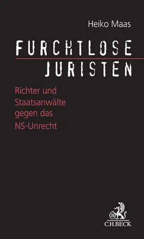 Maas |  Furchtlose Juristen | Buch |  Sack Fachmedien