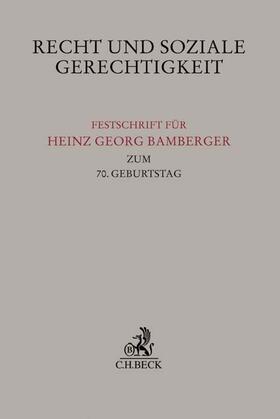 Brocker / Knops / Roth | Recht und soziale Gerechtigkeit | Buch | 978-3-406-70747-6 | sack.de