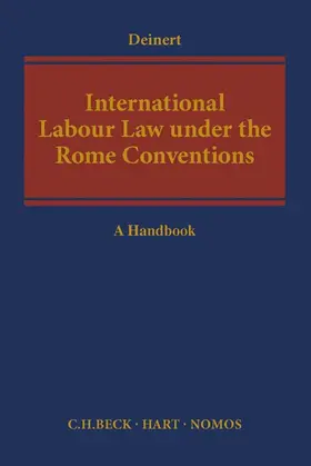 Deinert |  International Labour Law under the Rome Conventions | Buch |  Sack Fachmedien