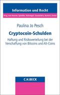Pesch |  Pesch, P: Cryptocoin-Schulden | Buch |  Sack Fachmedien