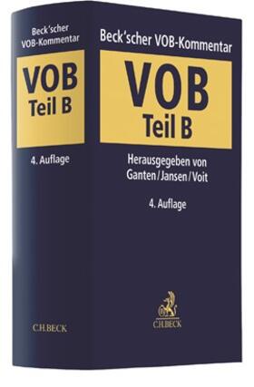 Ganten / Jansen / Voit | Beck'scher VOB- Kommentar: VOB Teil B | Buch | 978-3-406-71070-4 | sack.de