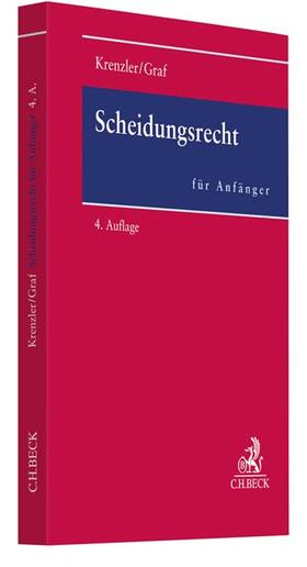 Krenzler / Graf | Scheidungsrecht für Anfänger | Buch | 978-3-406-71094-0 | sack.de