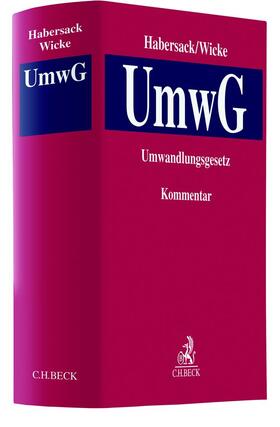 Habersack / Wicke / Henssler | UmwG: Umwandlungsgesetz | Buch | 978-3-406-71138-1 | sack.de