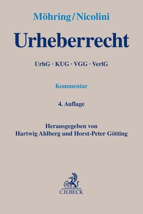 Möhring / Nicolini | Urheberrecht: UrhR | Buch | sack.de