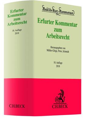 Müller-Glöge / Preis / Schmidt |  Erfurter Kommentar zum Arbeitsrecht | Buch |  Sack Fachmedien