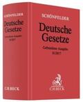 Schönfelder |  Deutsche Gesetze Gebundene Ausgabe II/2017 | Buch |  Sack Fachmedien