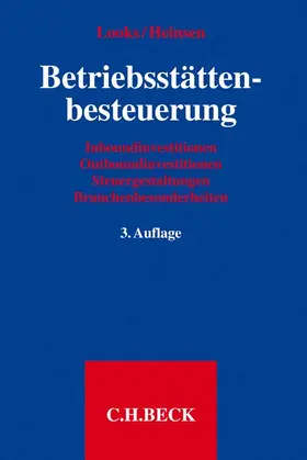 Looks / Heinsen |  Betriebsstättenbesteuerung | Buch |  Sack Fachmedien