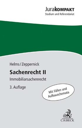 Helms / Zeppernick |  Sachenrecht II | Buch |  Sack Fachmedien
