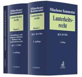 Münchener Kommentar zum Lauterkeitsrecht: UWG  | Buch | 978-3-406-71280-7 | sack.de