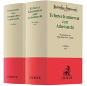 Erfurter Kommentar zum Arbeitsrecht (19. Aufl.) + Franzen / Gallner / Oetker, Kommentar zum europäischen Arbeitsrecht (2. Aufl.) • Set | Buch | 978-3-406-71396-5 | sack.de