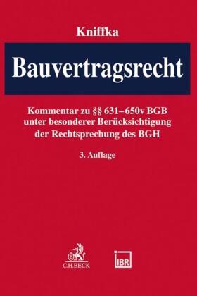 Kniffka | Bauvertragsrecht | Buch | 978-3-406-71520-4 | sack.de