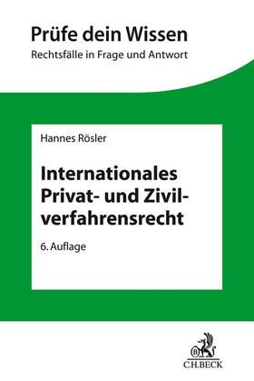 Rösler | Internationales Privat- und Zivilverfahrensrecht | Buch | 978-3-406-71605-8 | sack.de