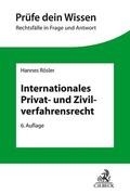 Rösler |  Internationales Privat- und Zivilverfahrensrecht | Buch |  Sack Fachmedien