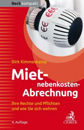Kimmeskamp |  Mietnebenkosten-Abrechnung | eBook | Sack Fachmedien