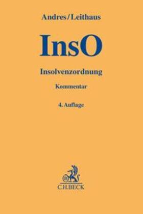 Andres / Leithaus | InsO: Insolvenzordnung  | Buch | 978-3-406-71684-3 | sack.de