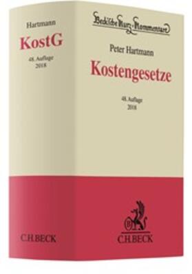 Hartmann | Kostengesetze (KostG) | Buch | 978-3-406-71797-0 | sack.de