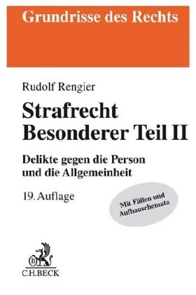 Rengier | Strafrecht Besonderer Teil II | Buch | 978-3-406-71800-7 | sack.de