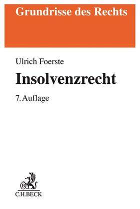 Foerste | Foerste, U: Insolvenzrecht | Buch | 978-3-406-71817-5 | sack.de