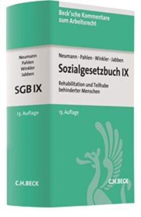 Neumann / Pahlen / Winkler | Sozialgesetzbuch IX: SGB IX | Buch | sack.de