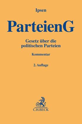 Ipsen | Parteiengesetz | Buch | 978-3-406-71938-7 | sack.de