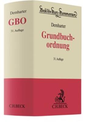 Demharter | Grundbuchordnung: GBO | Buch | 978-3-406-72089-5 | sack.de