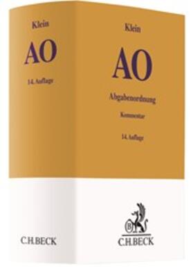 Klein | Abgabenordnung: AO | Buch | 978-3-406-72126-7 | sack.de