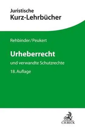 Rehbinder / Peukert / Hubmann | Urheberrecht | Buch | 978-3-406-72133-5 | sack.de