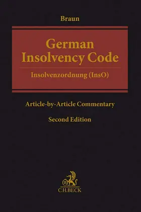 Braun |  German Insolvency Code | Buch |  Sack Fachmedien