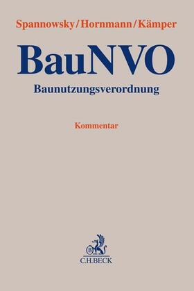 Spannowsky / Hornmann / Kämper | Baunutzungsverordnung | Buch | 978-3-406-72257-8 | sack.de