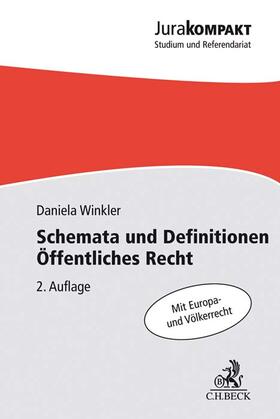 Winkler | Schemata und Definitionen Öffentliches Recht | Buch | sack.de