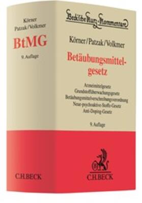 Körner / Patzak / Volkmer |  Betäubungsmittelgesetz: BtMG | Buch |  Sack Fachmedien
