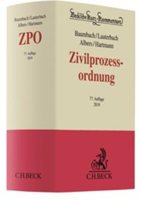 Baumbach / Lauterbach / Albers | Zivilprozessordnung: ZPO | Buch | sack.de