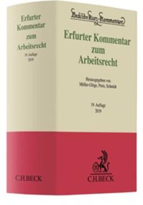 Müller-Glöge / Preis / Schmidt | Erfurter Kommentar zum Arbeitsrecht | Buch | 978-3-406-72471-8 | sack.de