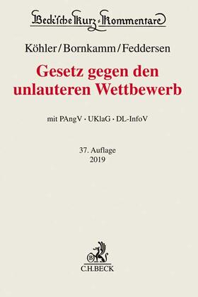 Köhler / Bornkamm / Feddersen | Gesetz gegen den unlauteren Wettbewerb: UWG mit PAngV, UKlaG, DL-InfoV | Buch | 978-3-406-72622-4 | sack.de