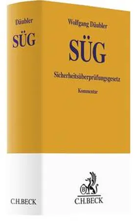 Däubler |  Sicherheitsüberprüfungsgesetz | Buch |  Sack Fachmedien