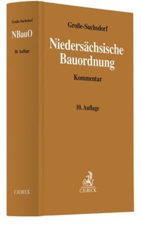 Große-Suchsdorf / Mann / Breyer | Niedersächsische Bauordnung: NBauO | Buch | 978-3-406-72930-0 | sack.de