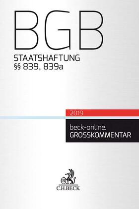 Gsell / Krüger / Lorenz | BGB Staatshaftung | Buch | 978-3-406-73008-5 | sack.de