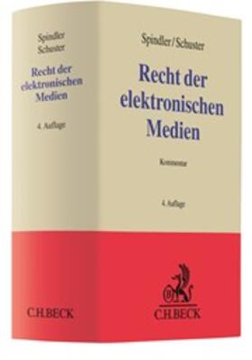 Spindler / Schuster |  Recht der elektronischen Medien | Buch |  Sack Fachmedien