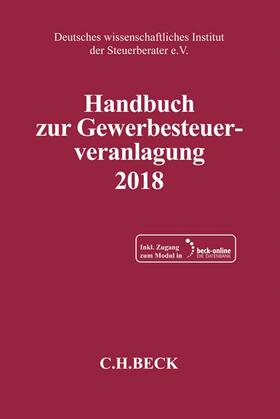  Handbuch zur Gewerbesteuerveranlagung 2018: GewSt 2018 | Buch |  Sack Fachmedien